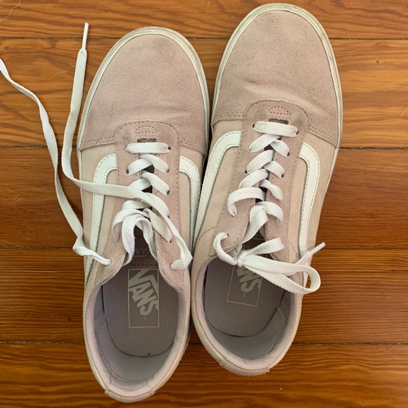 dusty rose vans